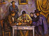 Paul Cezanne Canvas Paintings - Card Players